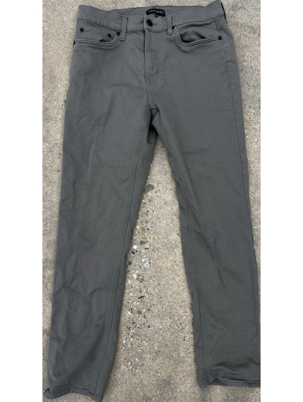 Banana Republic Men’s 5 Pocket Pants 32x32 Tan Slim Fit Stretch